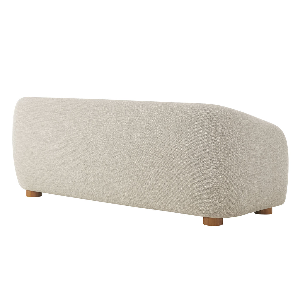 Holland 85" Chenille Fabric Sofa - Dove Gray