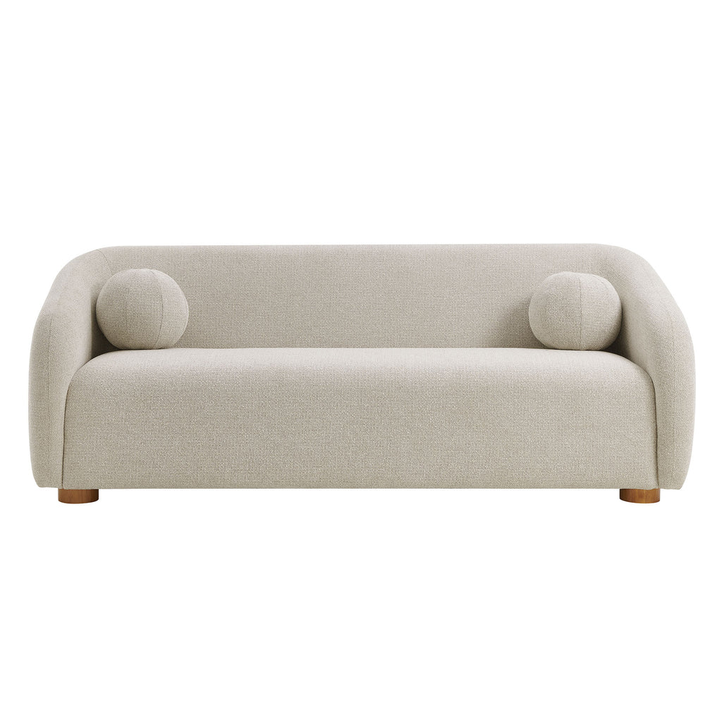 Holland 85" Chenille Fabric Sofa - Dove Gray