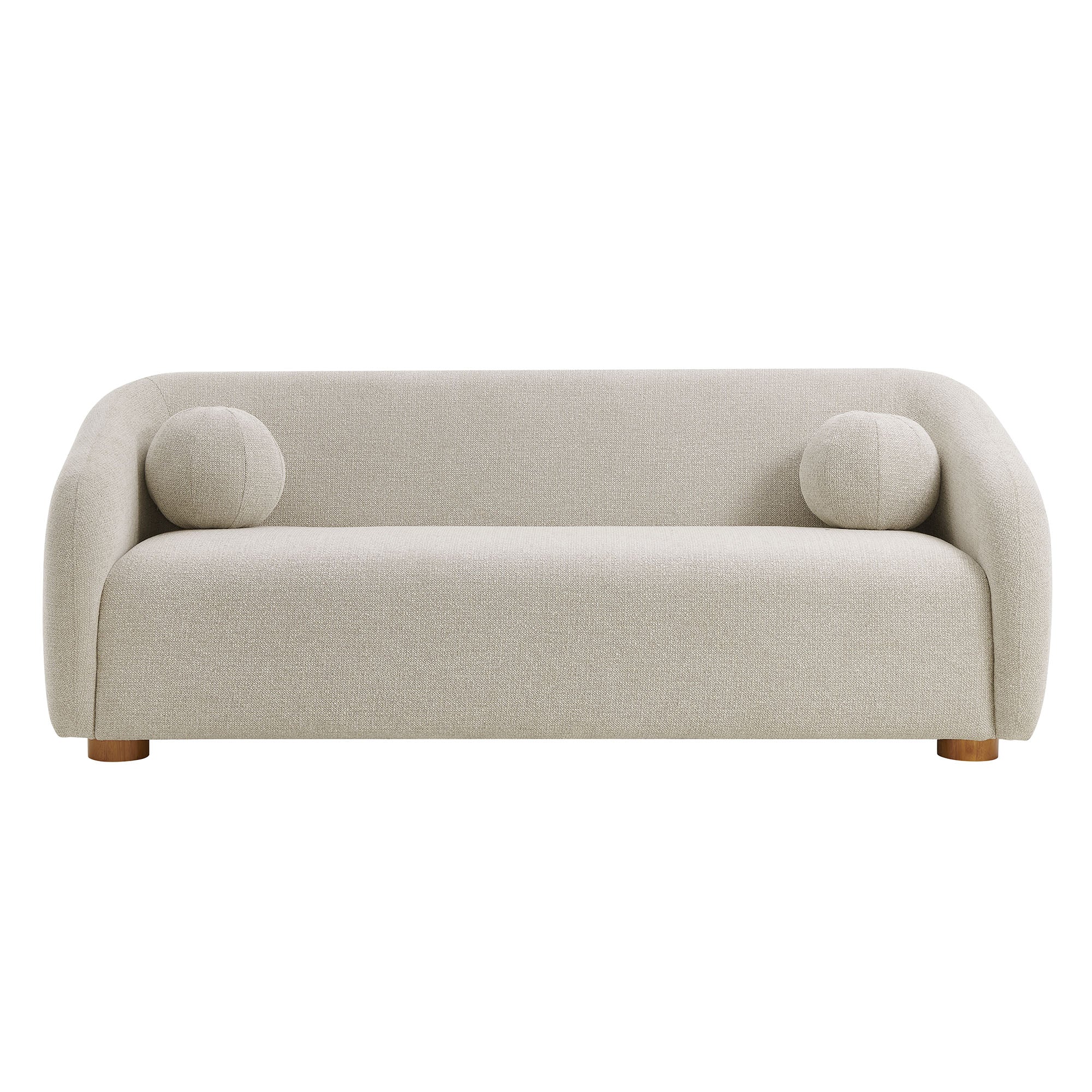 Holland 85" Chenille Fabric Sofa - Dove Gray