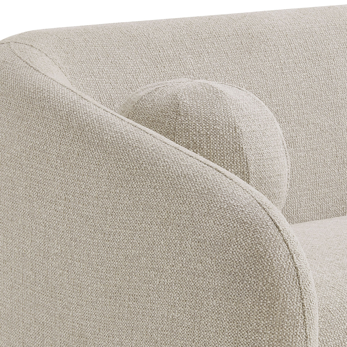 Holland 85" Chenille Fabric Sofa - Dove Gray