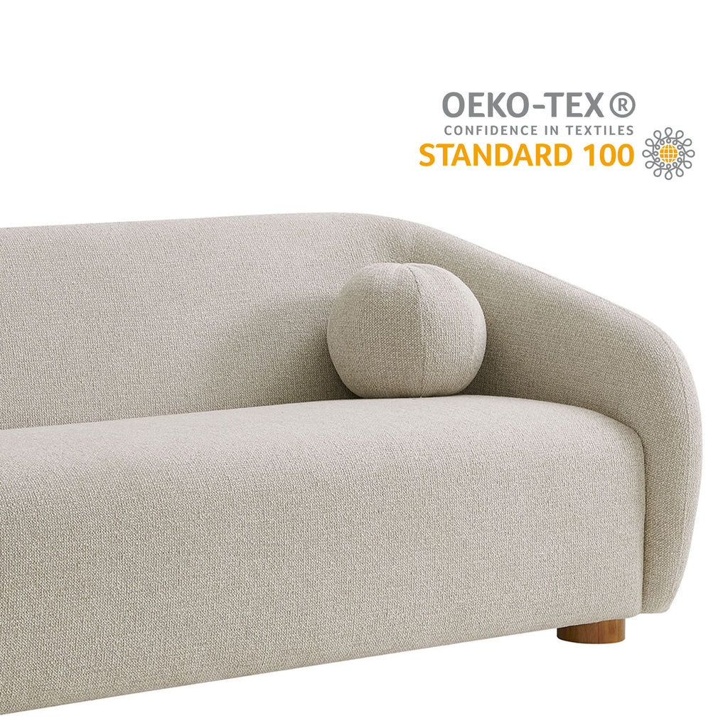 Holland 85" Chenille Fabric Sofa - Dove Gray