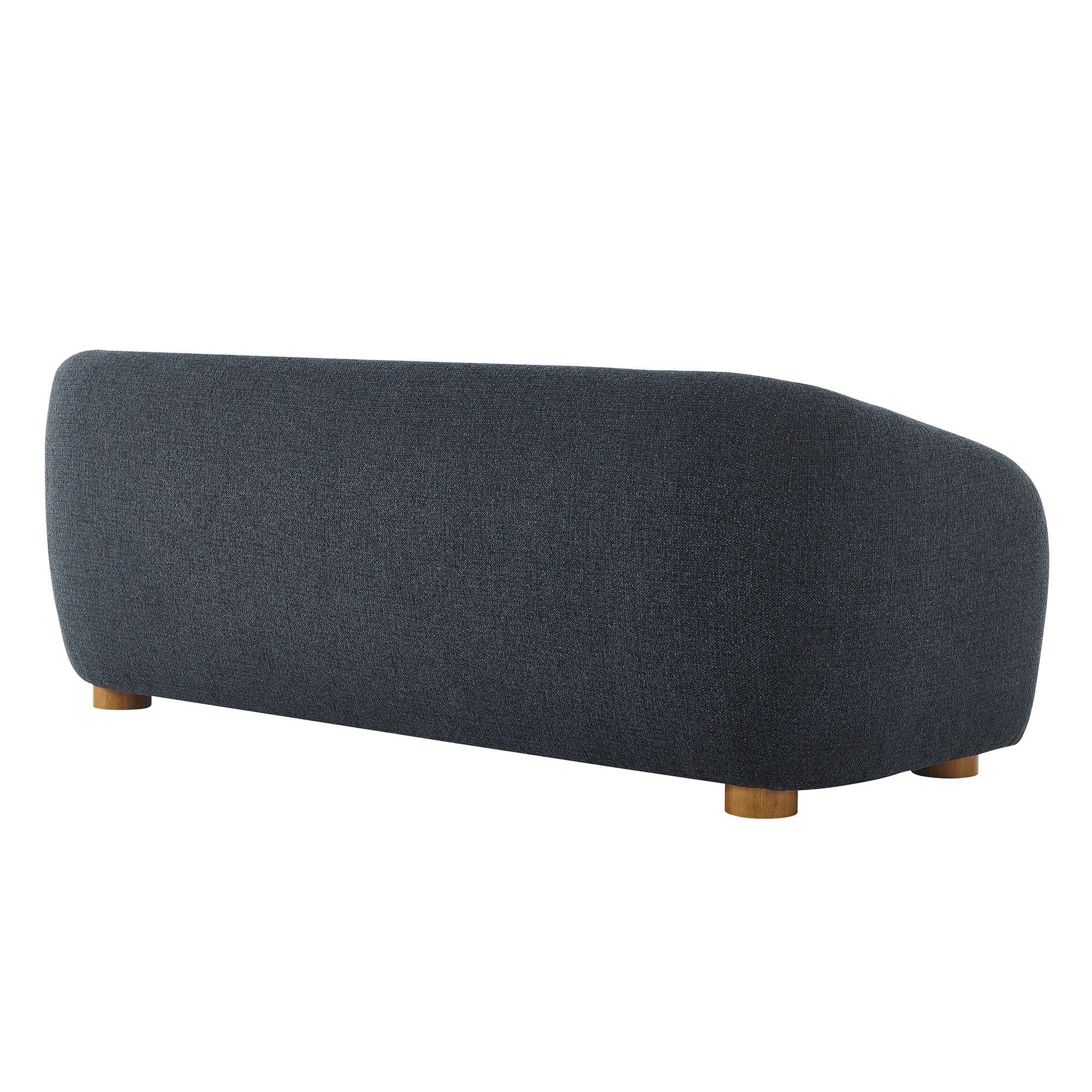 Holland 85" Chenille Fabric Sofa - Navy