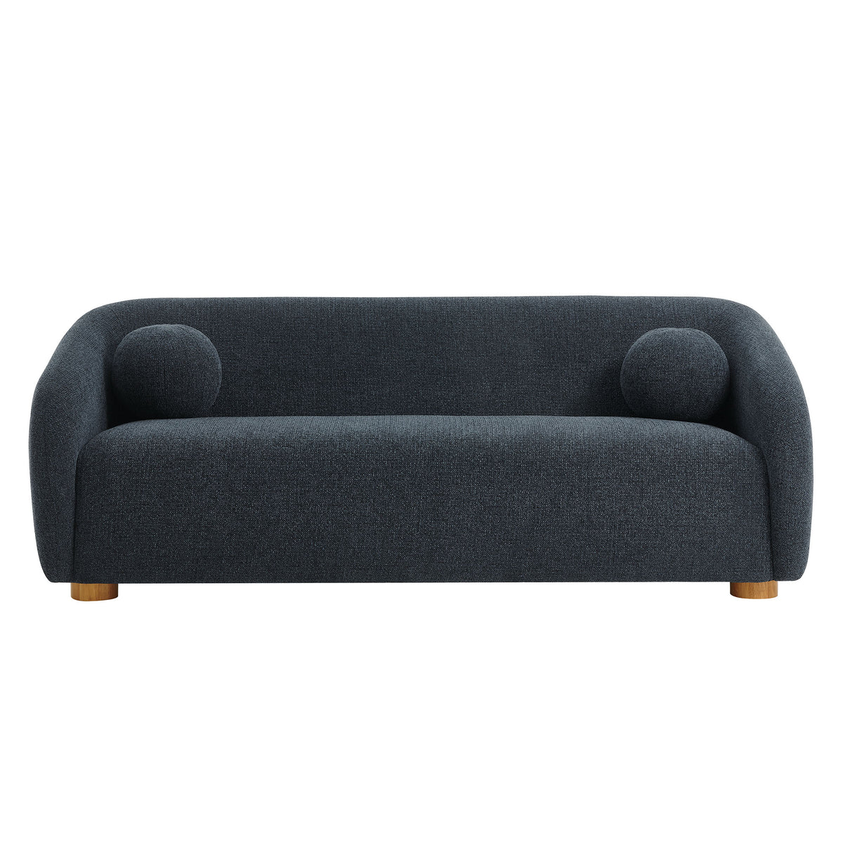 Holland 85" Chenille Fabric Sofa - Navy