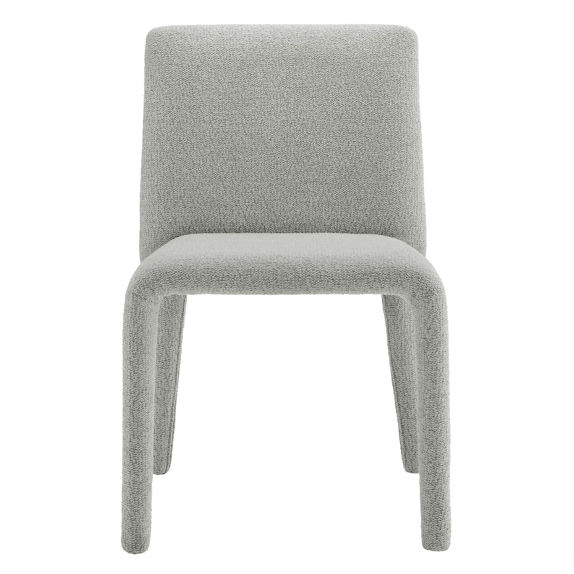 Rhodes Fabric Upholstered Dining Chair - Dove Gray
