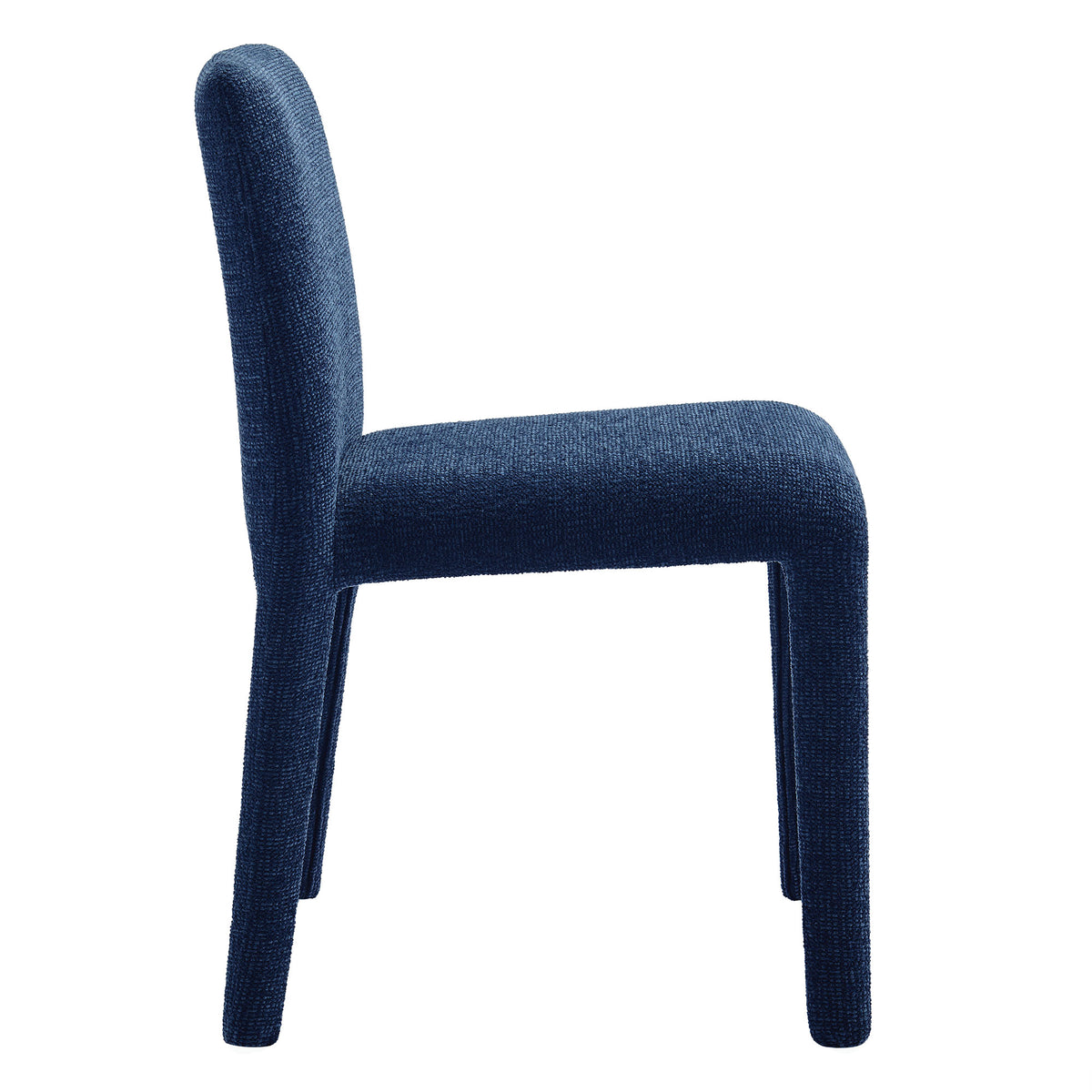 Rhodes Fabric Upholstered Dining Chair - Navy