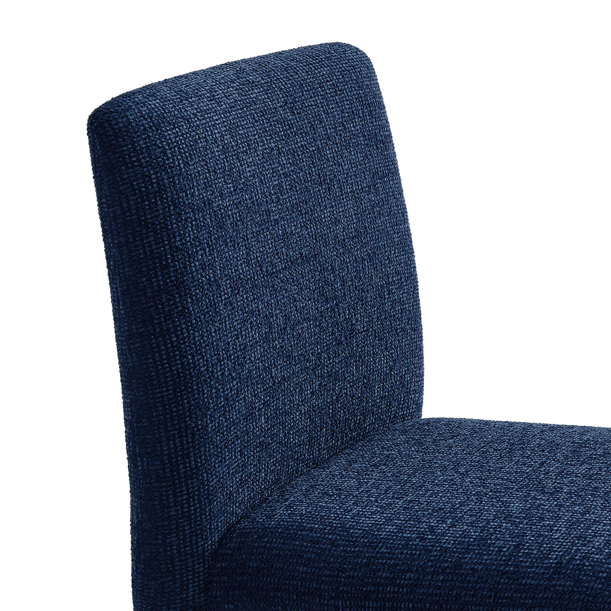 Rhodes Fabric Upholstered Dining Chair - Navy