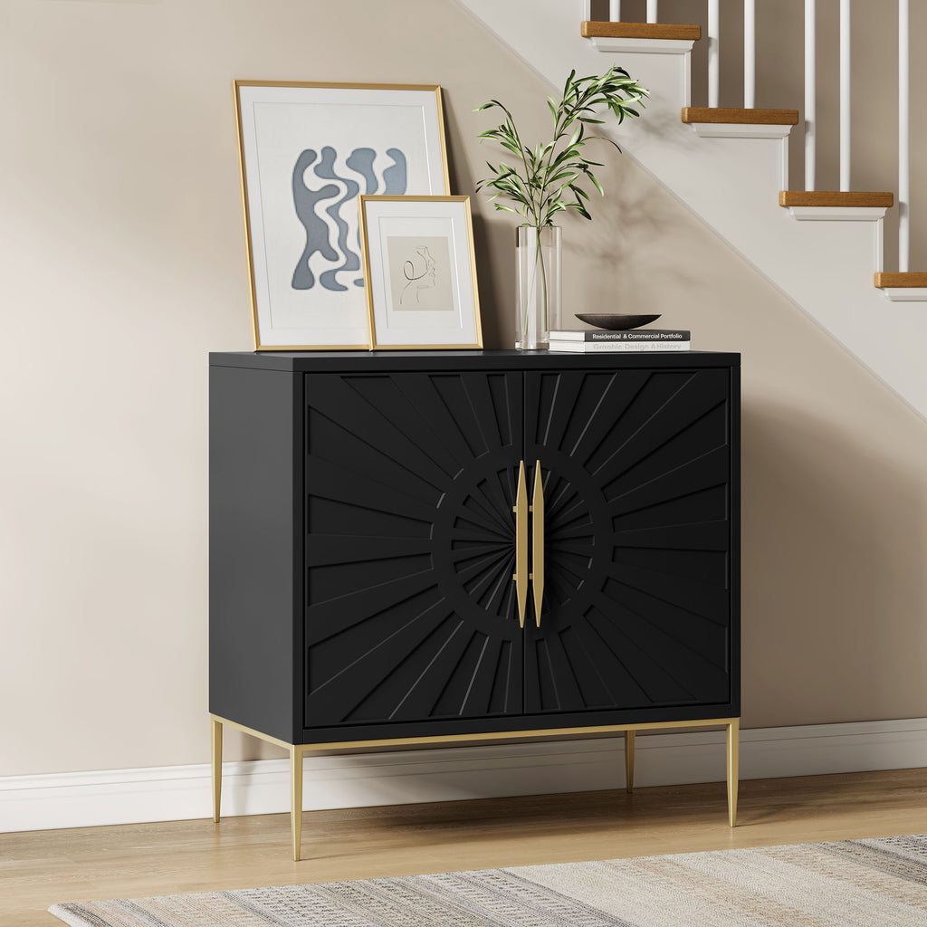 Awaken 35" Accent Cabinet - Black