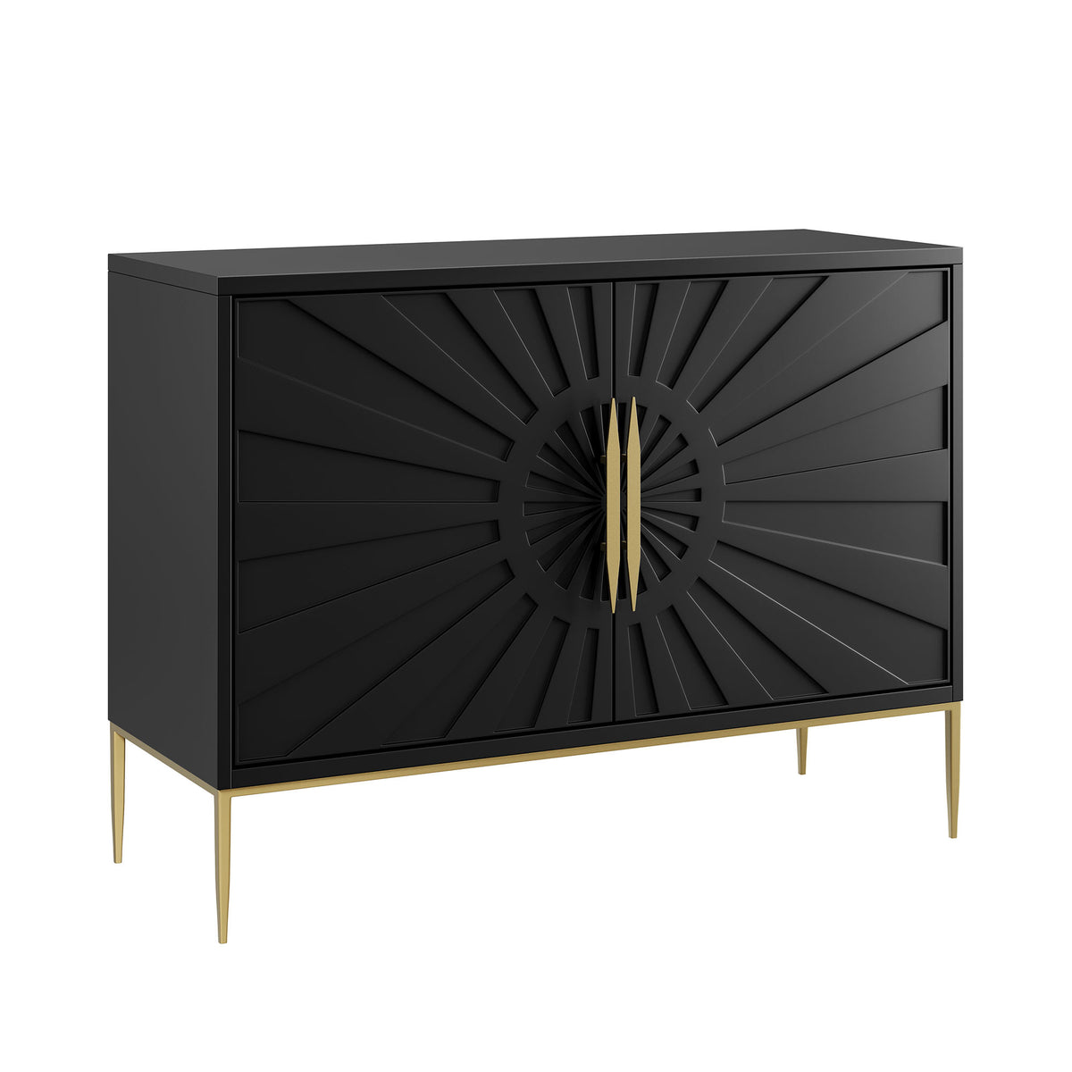 Awaken 47" Accent Cabinet - Black