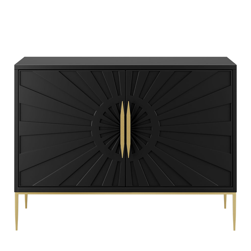 Awaken 47" Accent Cabinet - Black