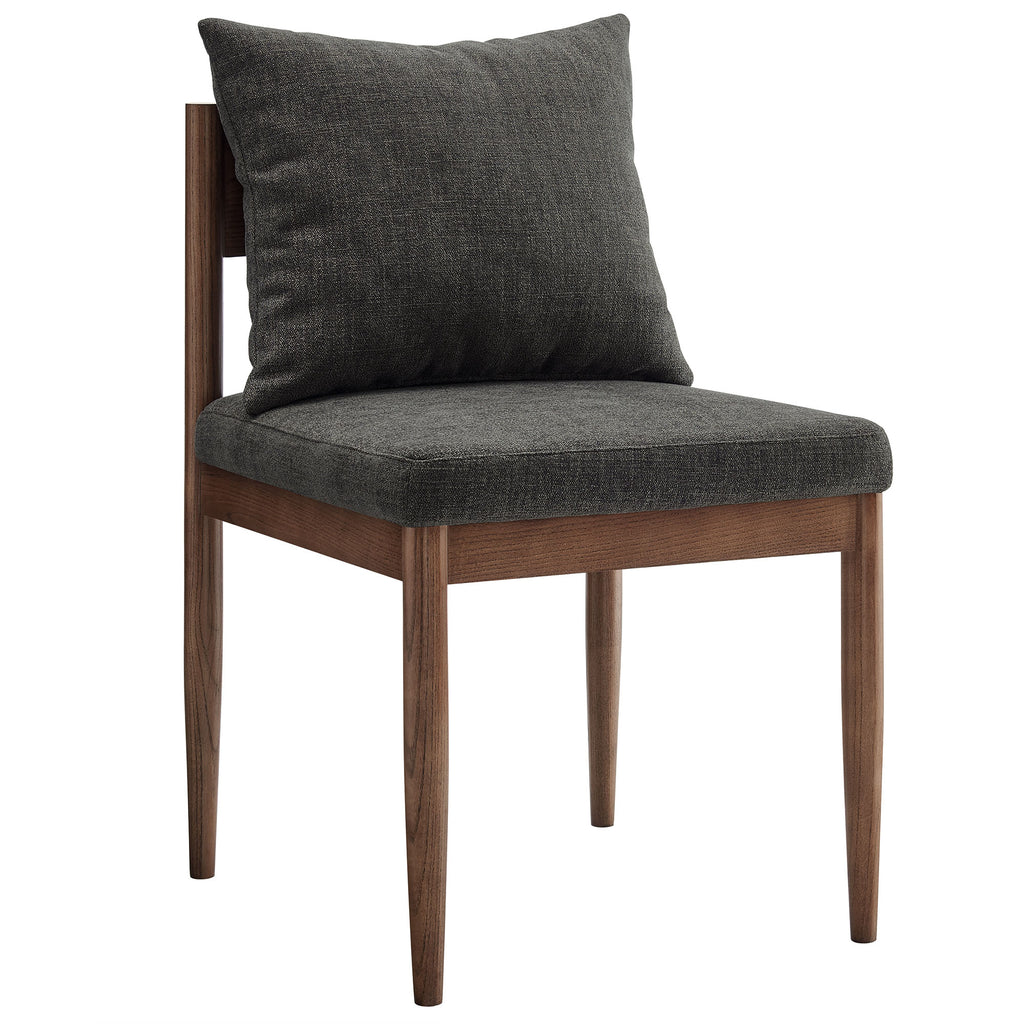 Remington Wood Dining Side Chair - Charcoal