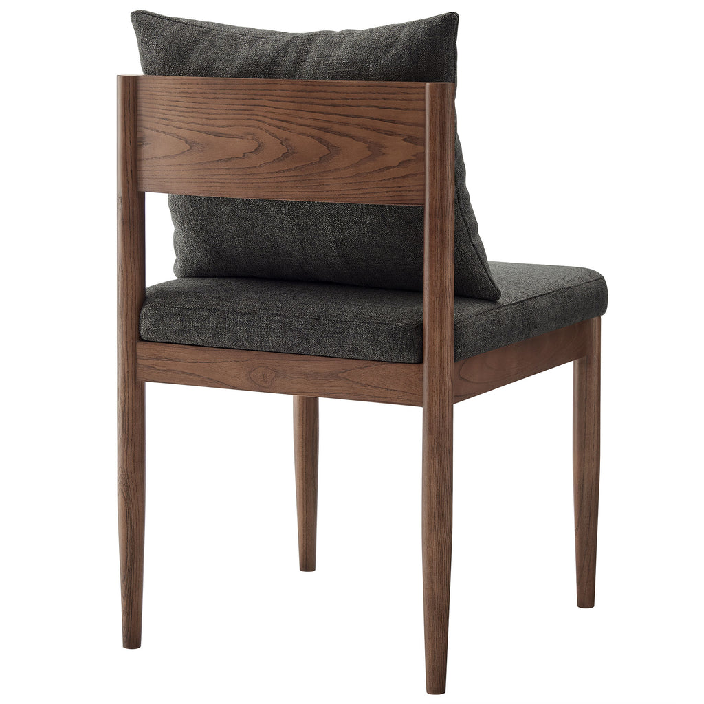 Remington Wood Dining Side Chair - Charcoal