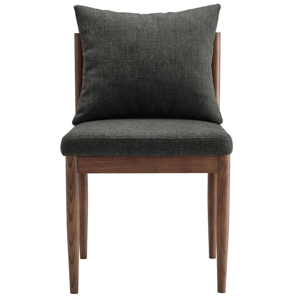 Remington Wood Dining Side Chair - Charcoal