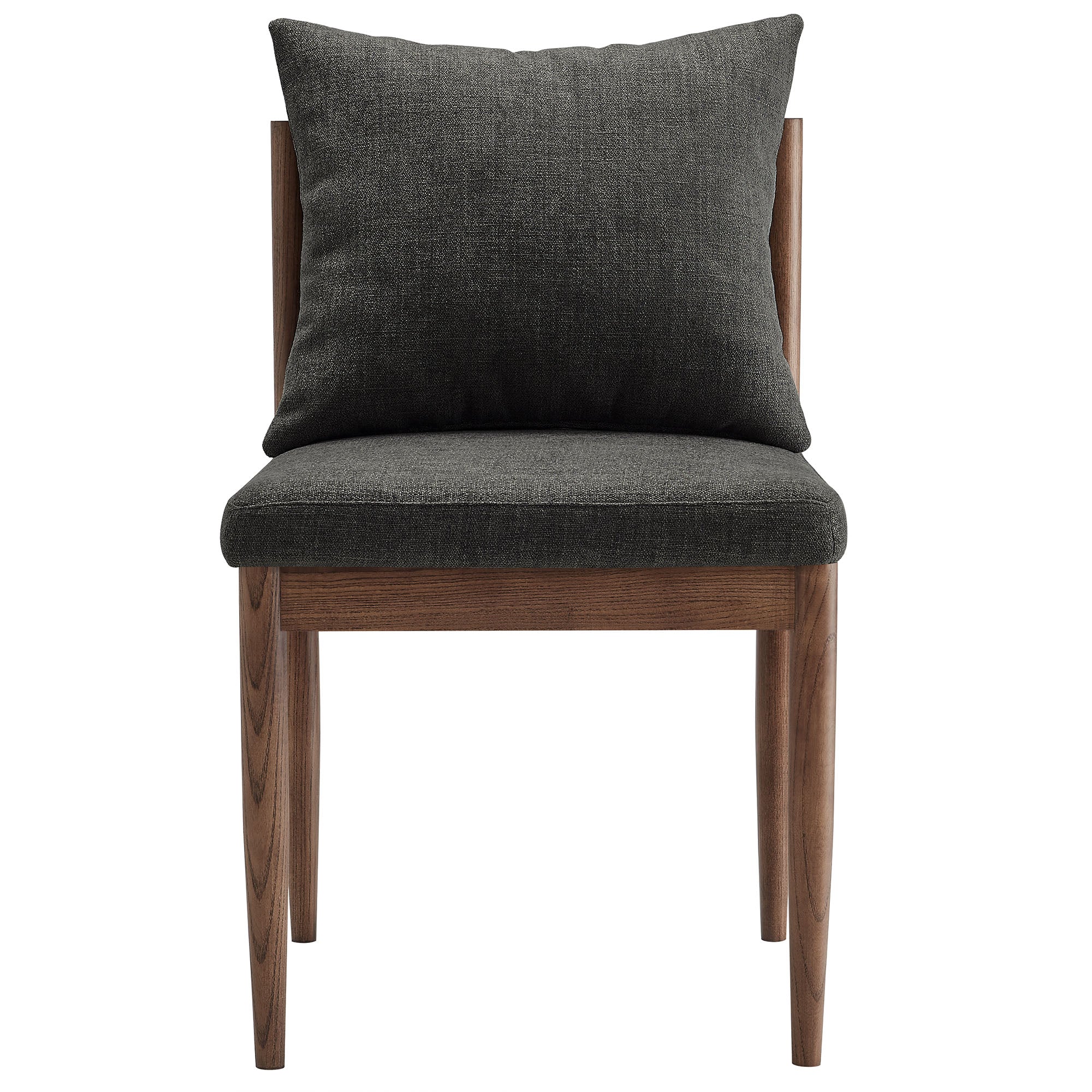Remington Wood Dining Side Chair - Charcoal