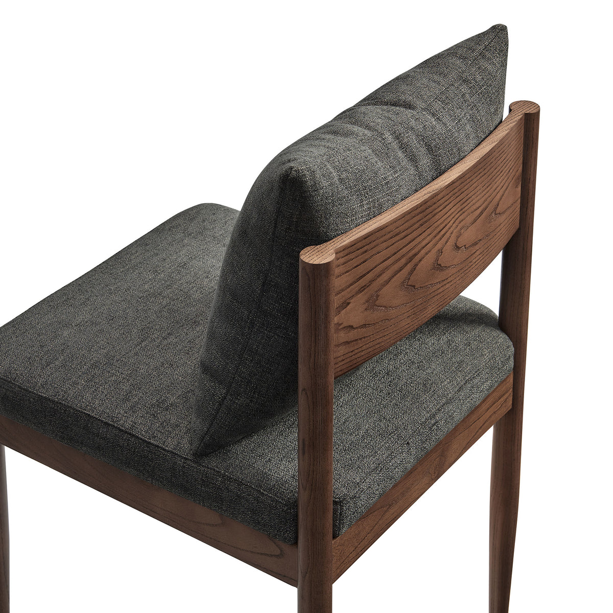 Remington Wood Dining Side Chair - Charcoal