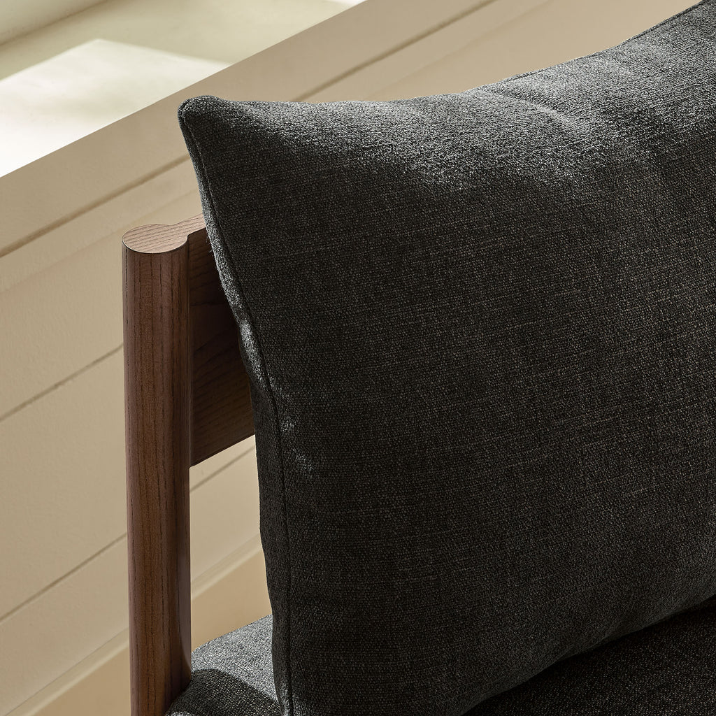 Remington Wood Dining Side Chair - Charcoal