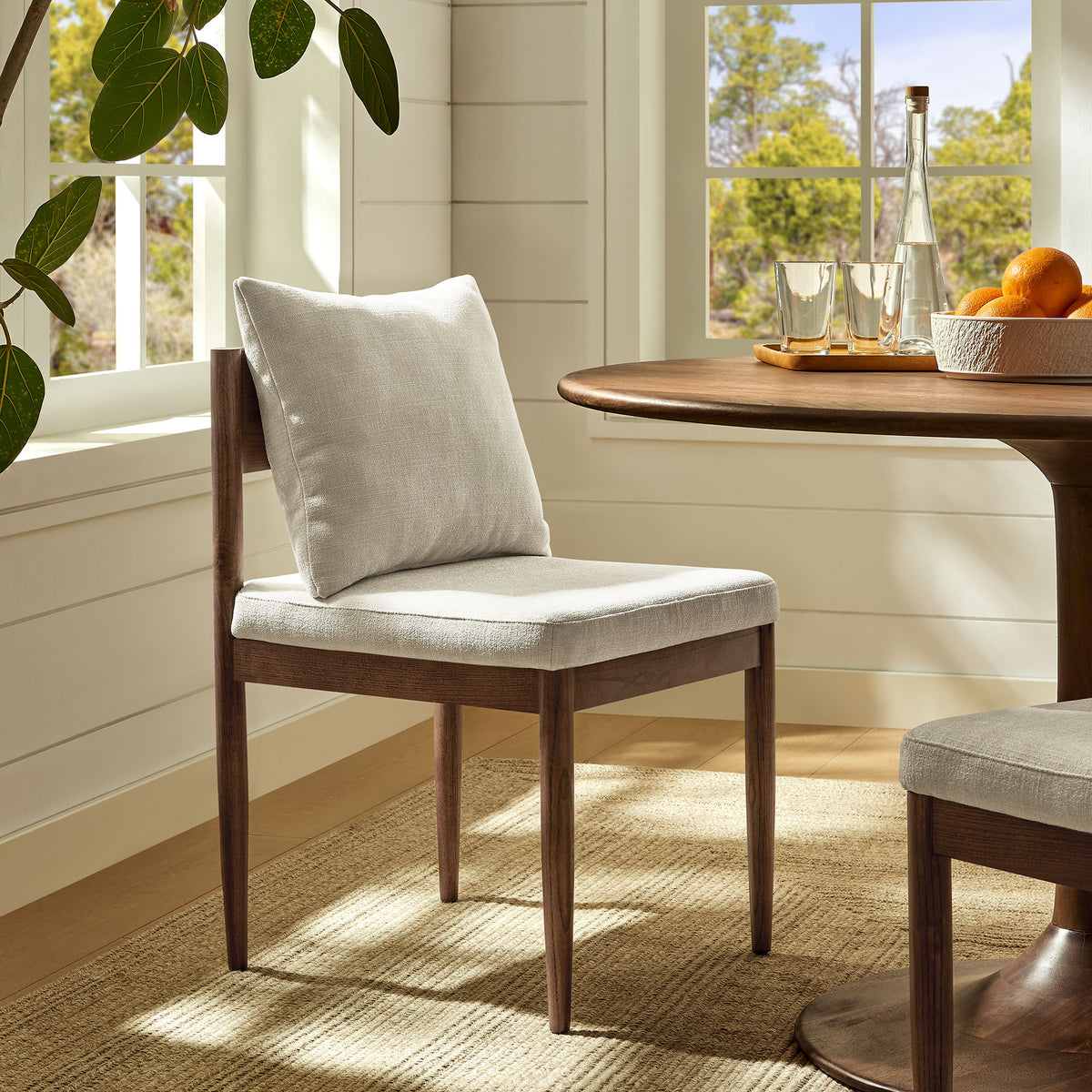 Remington Wood Dining Side Chair - Salt