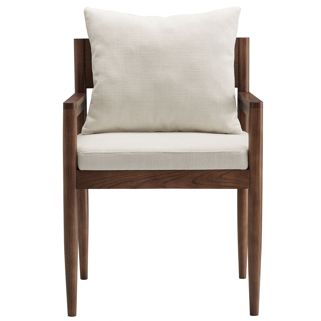 Remington Wood Dining Armchair - Salt