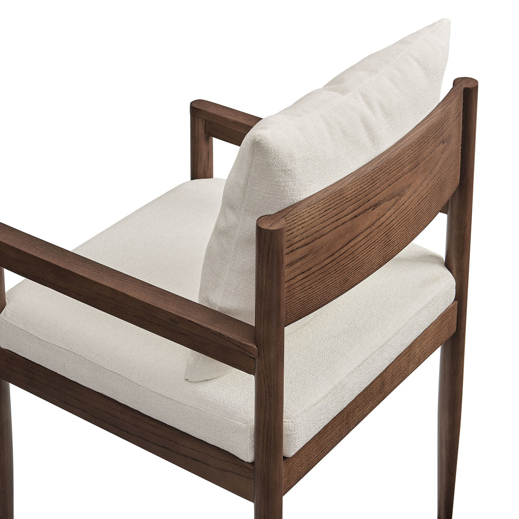 Remington Wood Dining Armchair - Salt