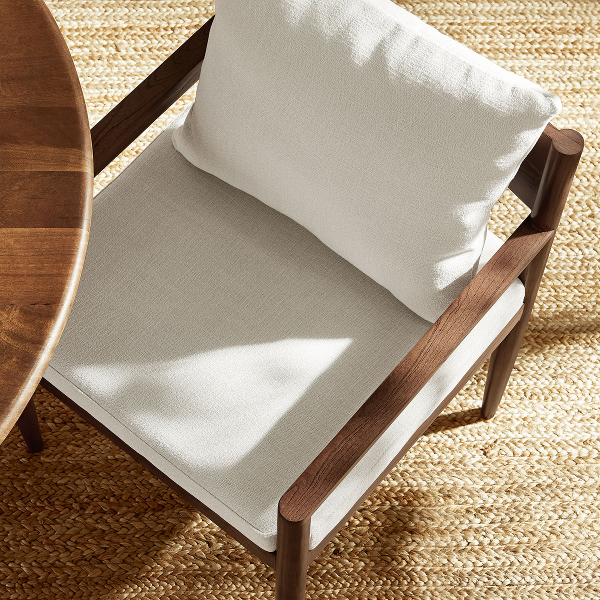 Remington Wood Dining Armchair - Salt