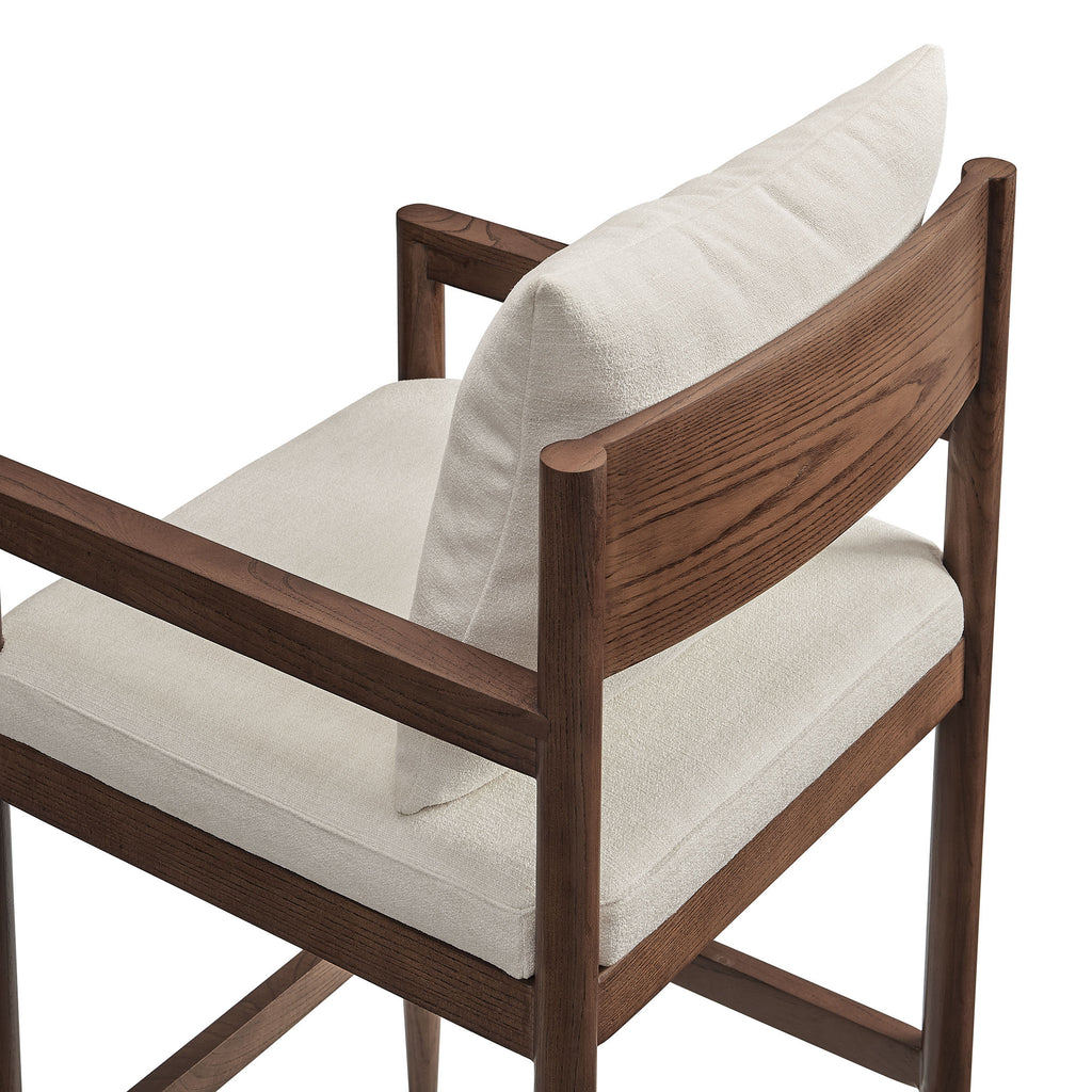 Remington Wood Bar Stool - Salt