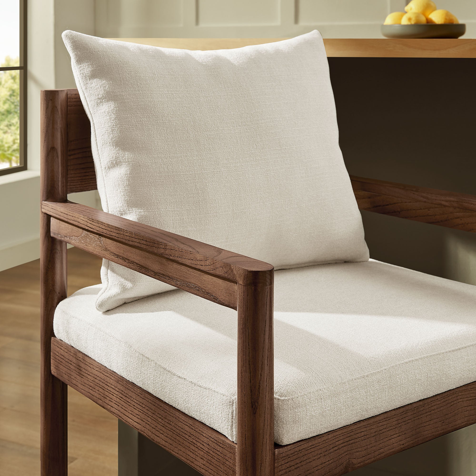 Remington Wood Bar Stool - Salt