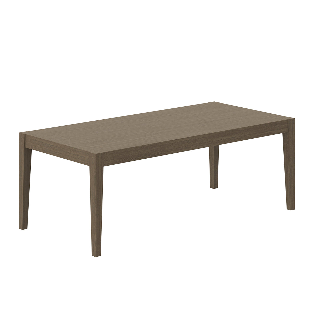 Northlake 7-Piece Outdoor Patio Teak Wood Dining Set - Weathered Gray Flint