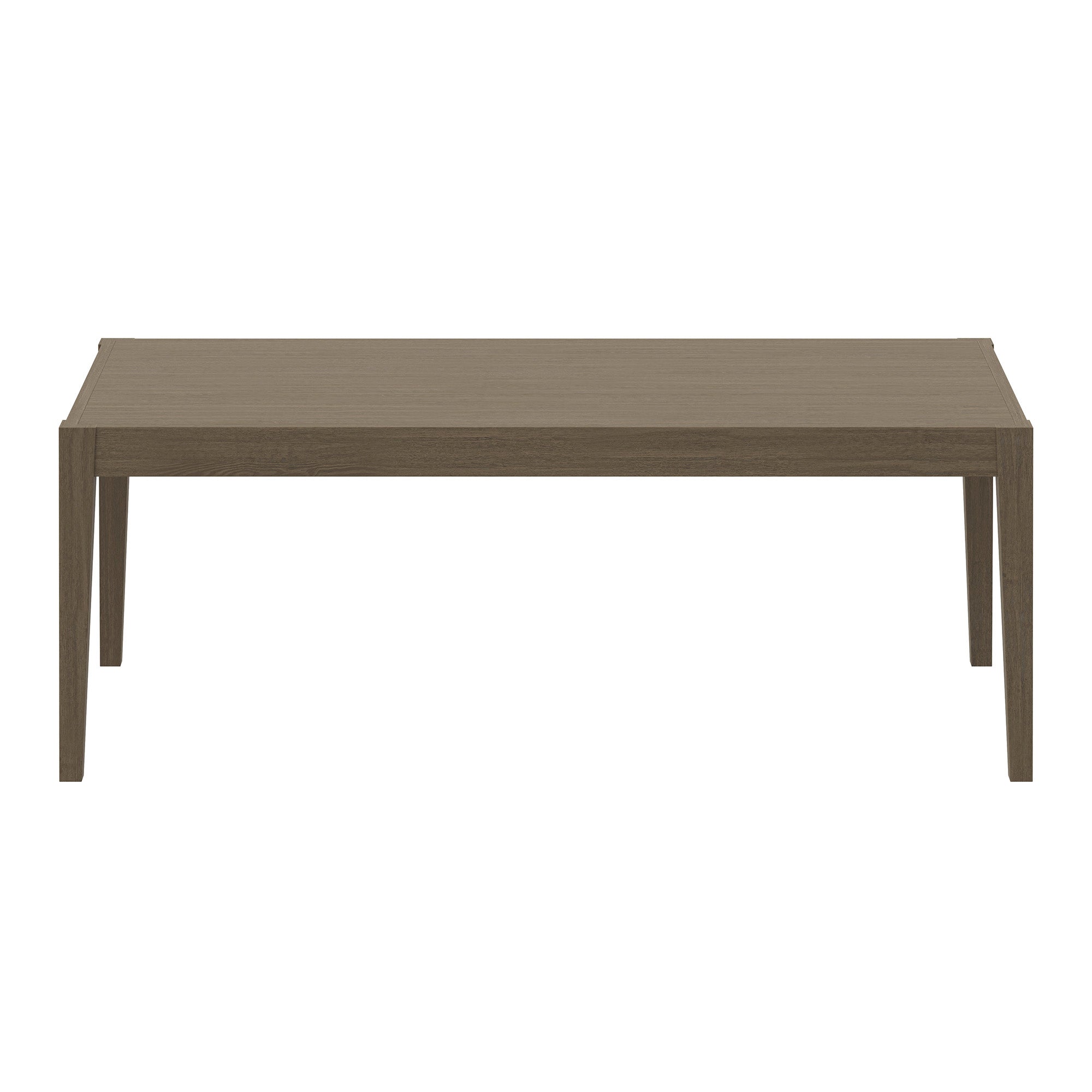 Northlake 9-Piece Outdoor Patio Teak Wood Dining Set - Weathered Gray Flint
