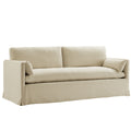 Wellfleet 85" Slipcovered Fabric Sofa - Linen