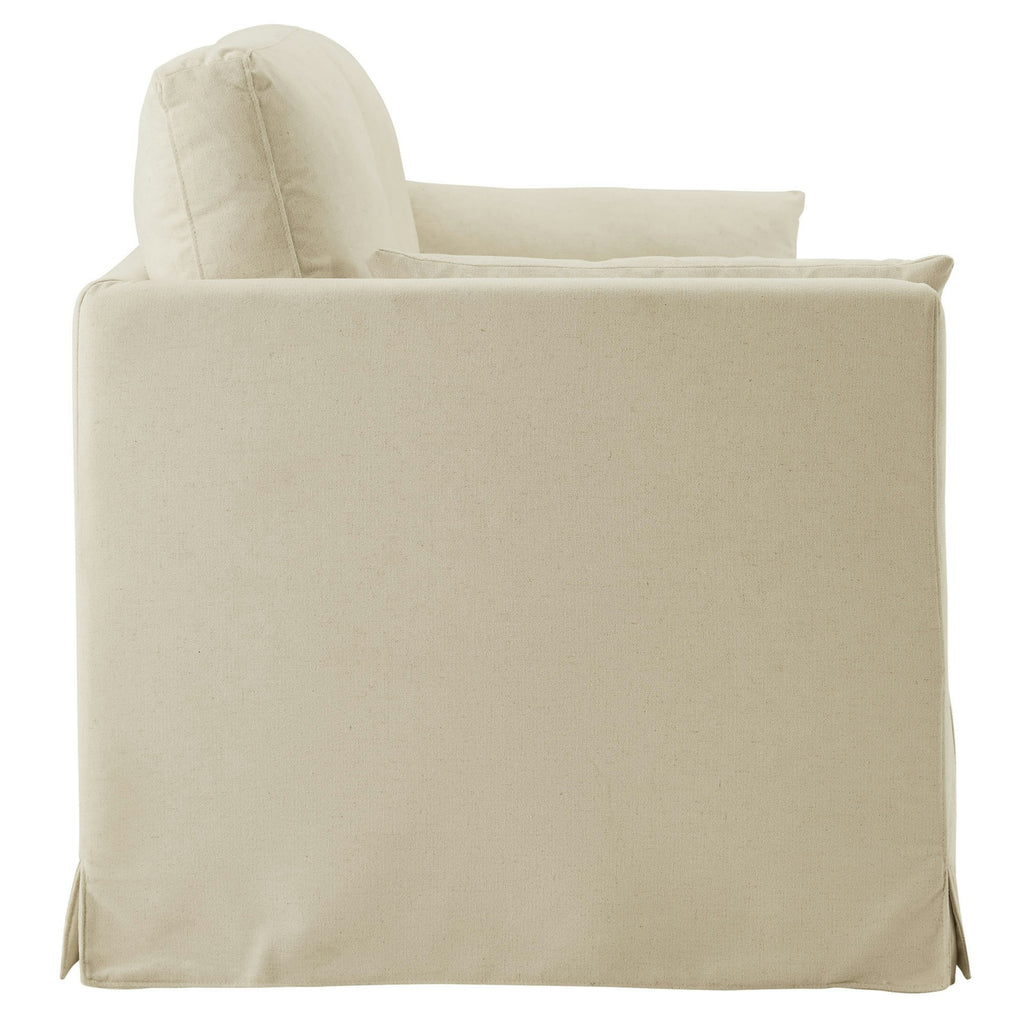 Wellfleet 85" Slipcovered Fabric Sofa - Linen