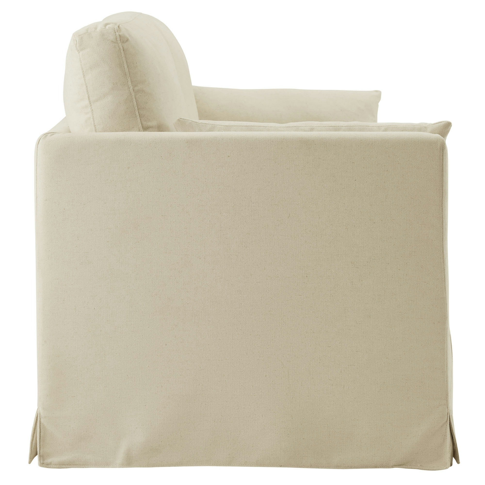 Wellfleet 85" Slipcovered Fabric Sofa - Linen
