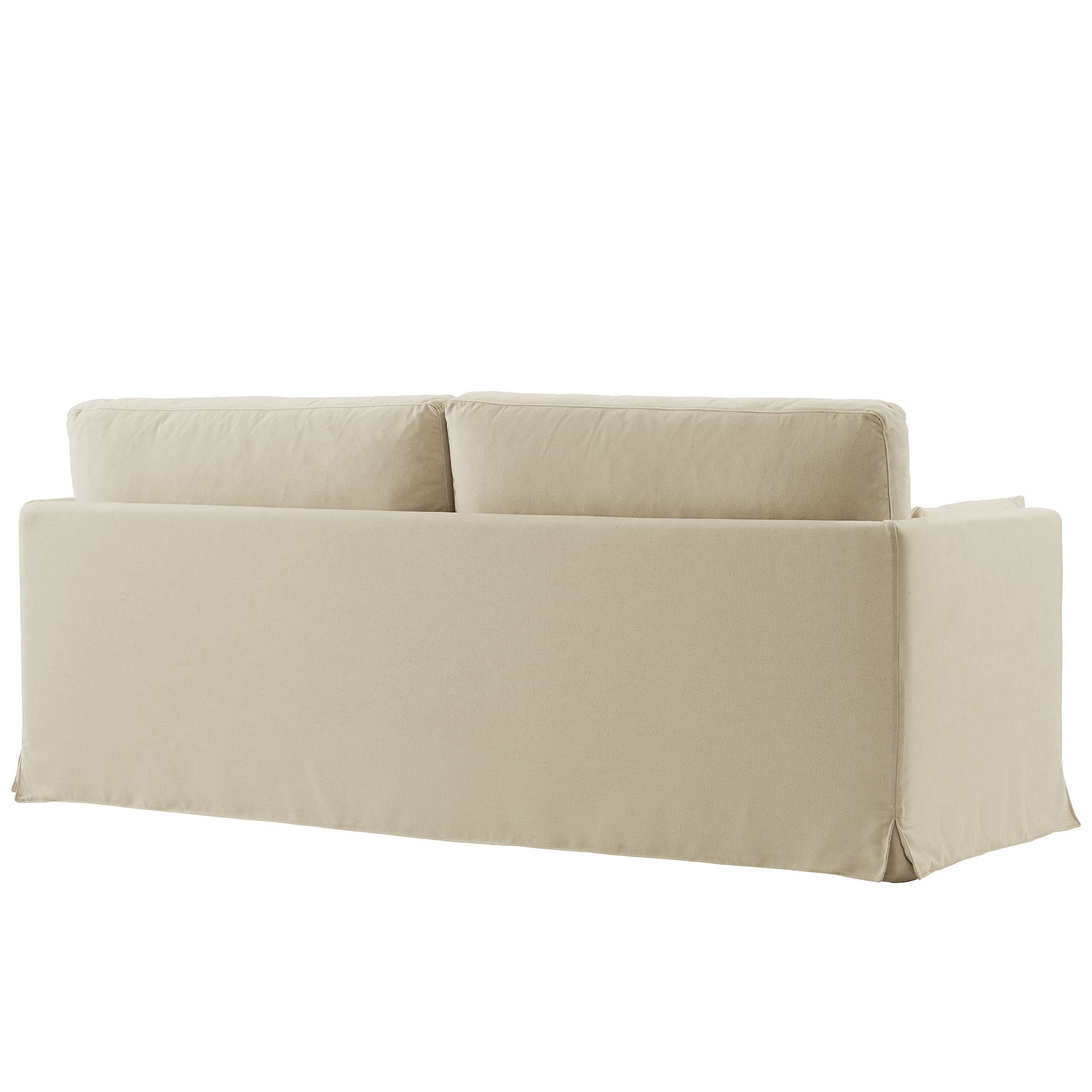 Wellfleet 85" Slipcovered Fabric Sofa - Linen