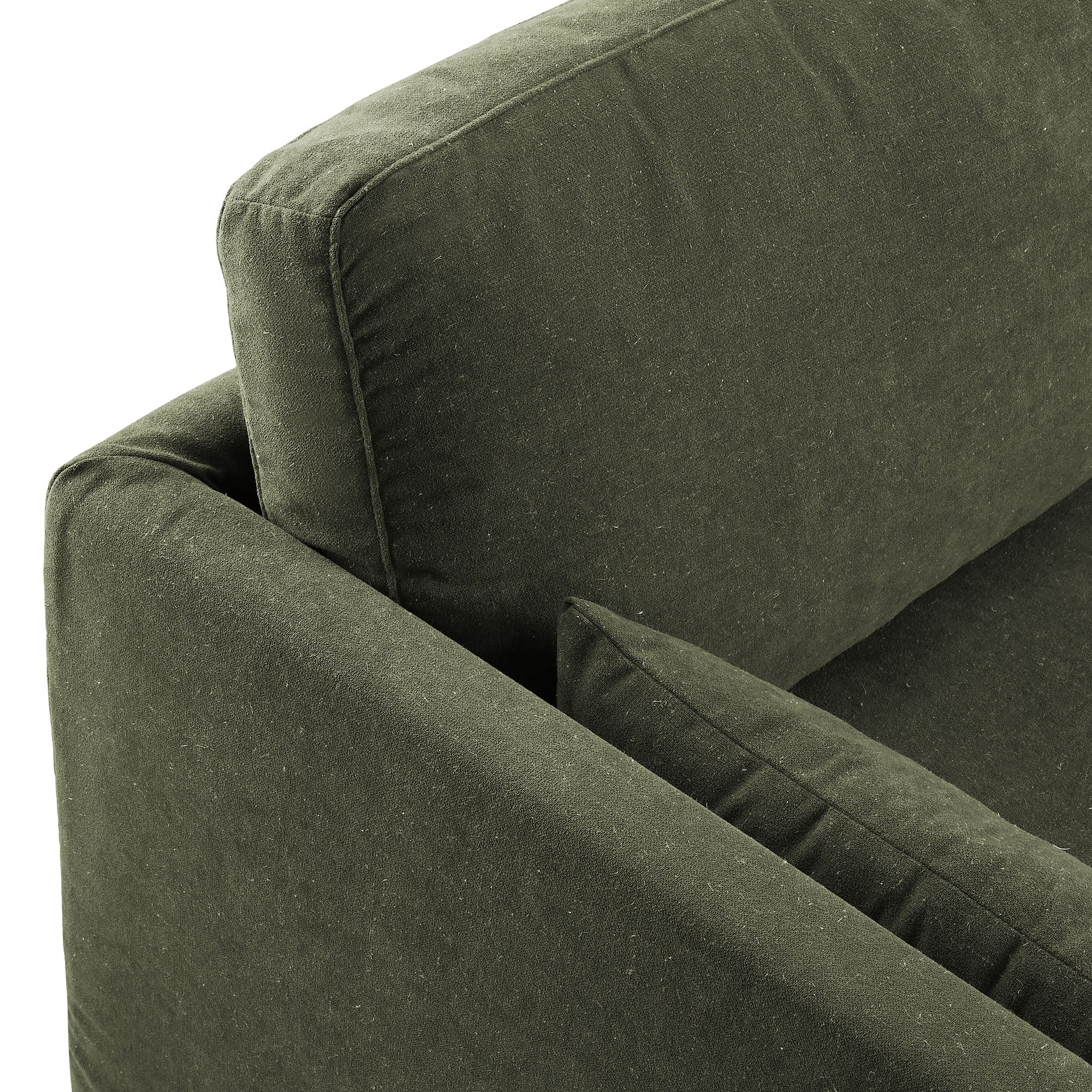 Wellfleet 85" Slipcovered Fabric Sofa - Sage
