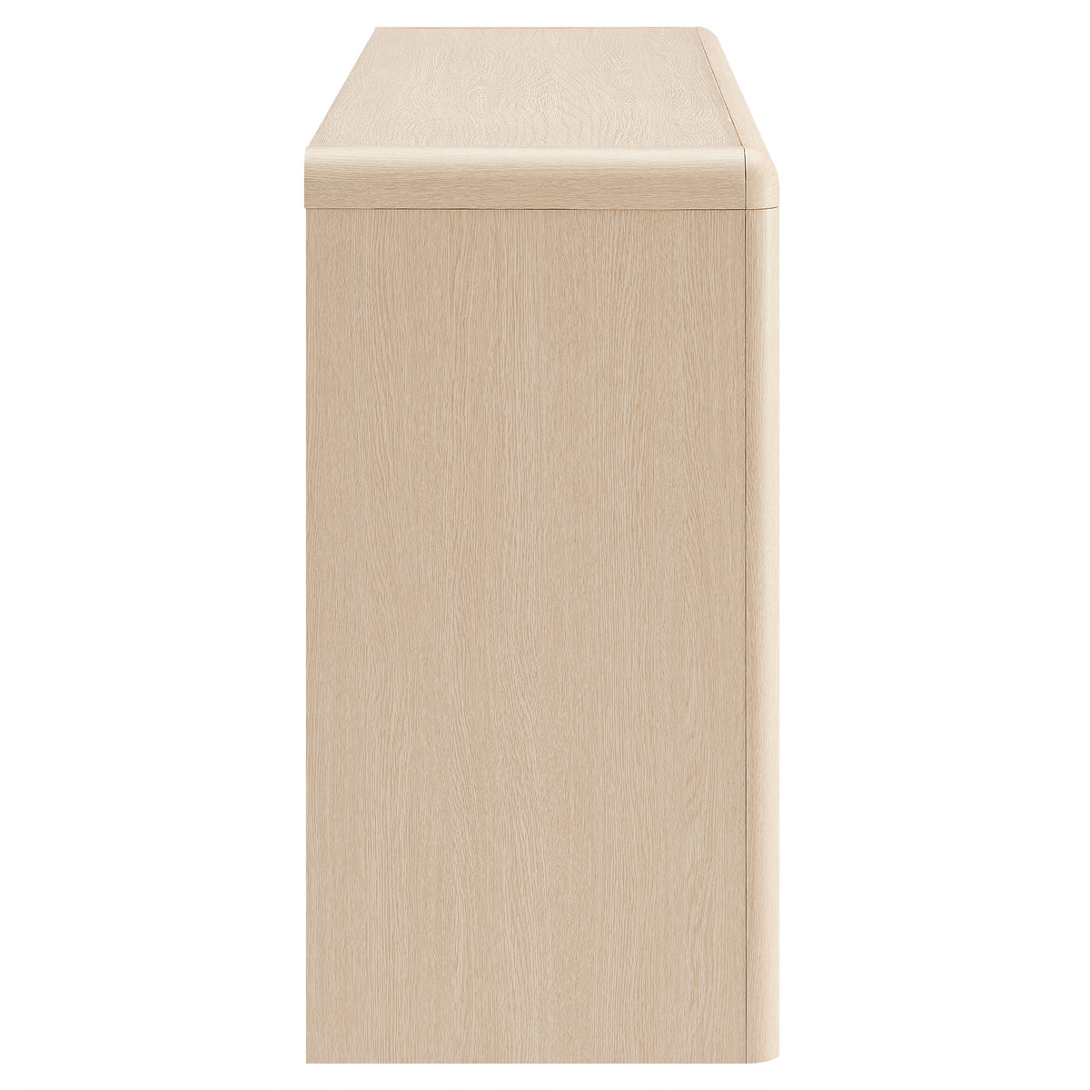 Evren 4-Door Sideboard Storage Display Cabinet - Ash