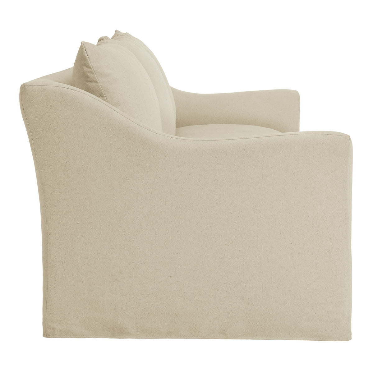 Somerset 92" Linen Blend Slipcovered Sofa