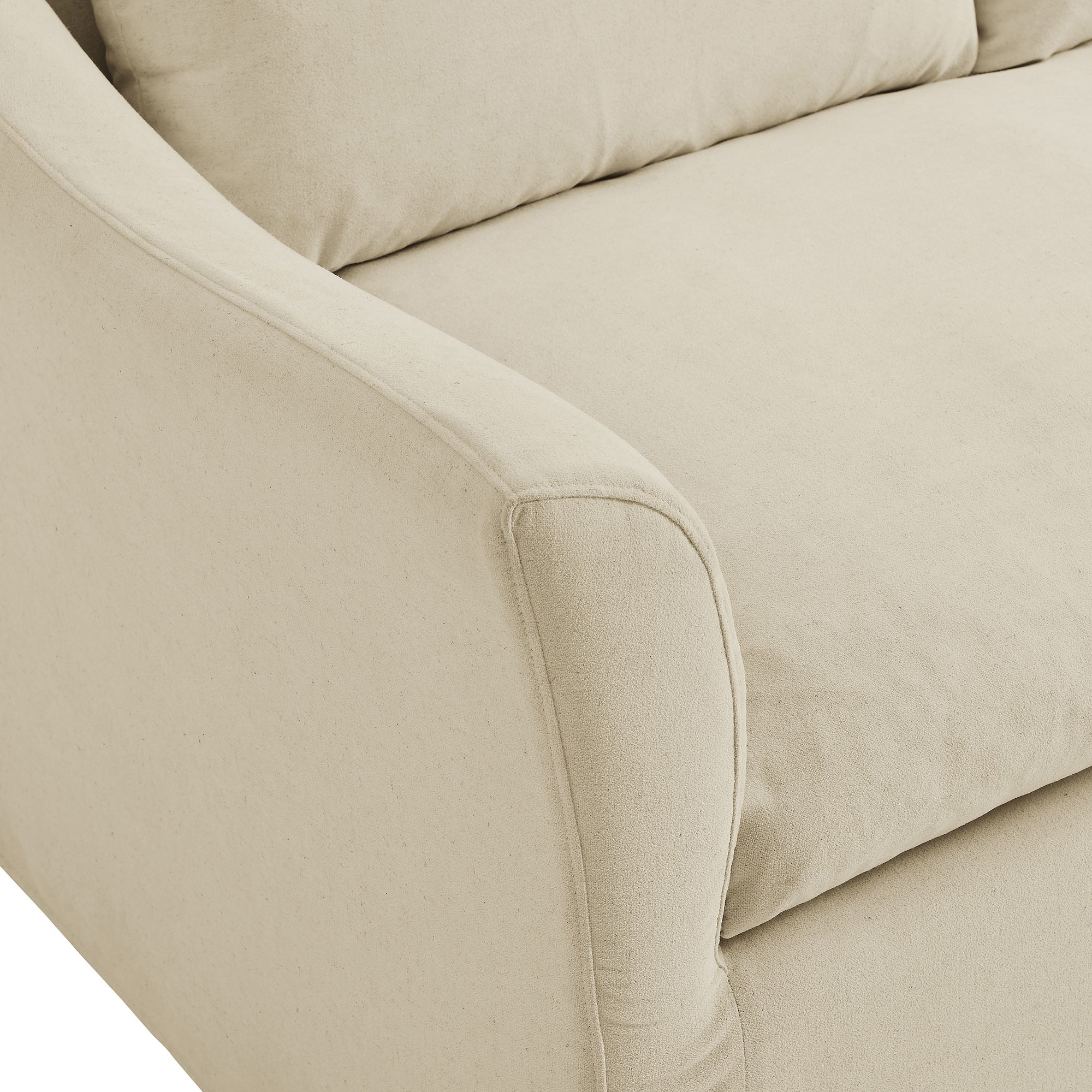 Somerset 92" Linen Blend Slipcovered Sofa