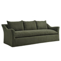 Somerset 92" Linen Blend Slipcovered Sofa - Sage