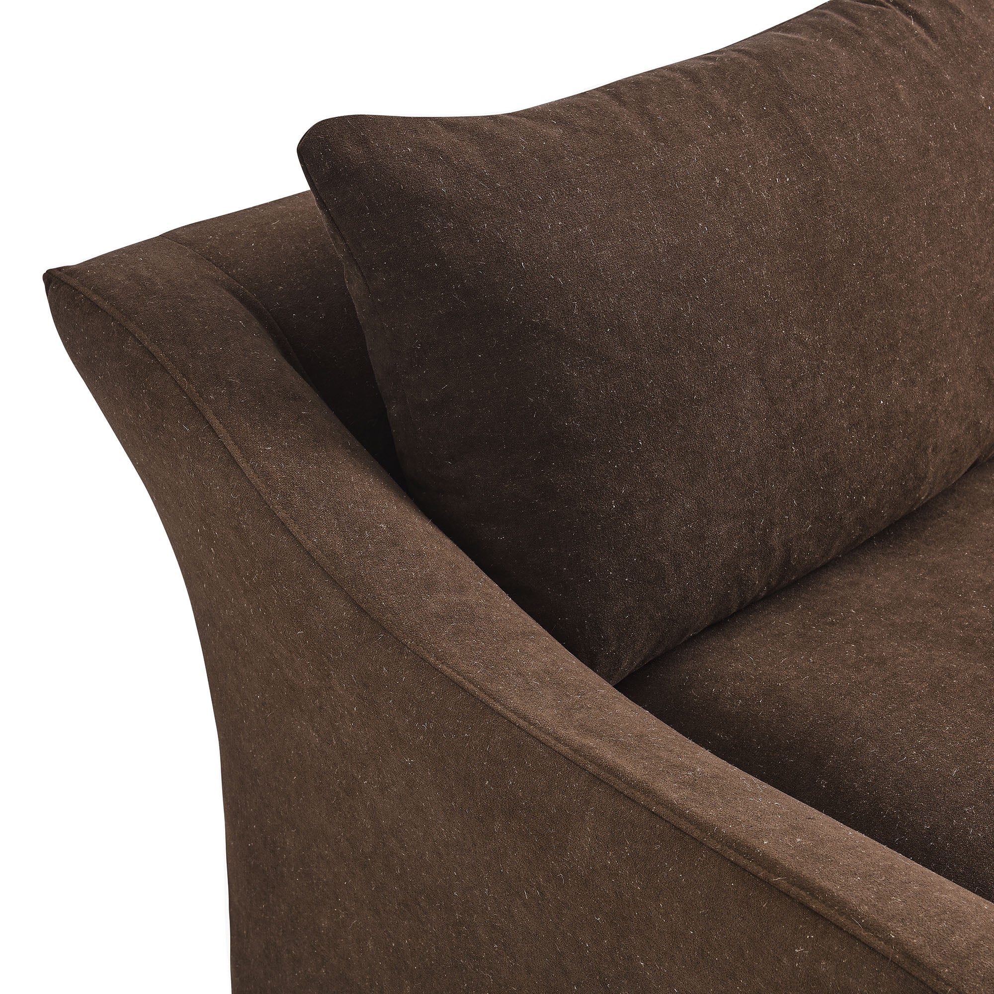 Somerset 70" Linen Blend Slipcovered Loveseat - Cocoa
