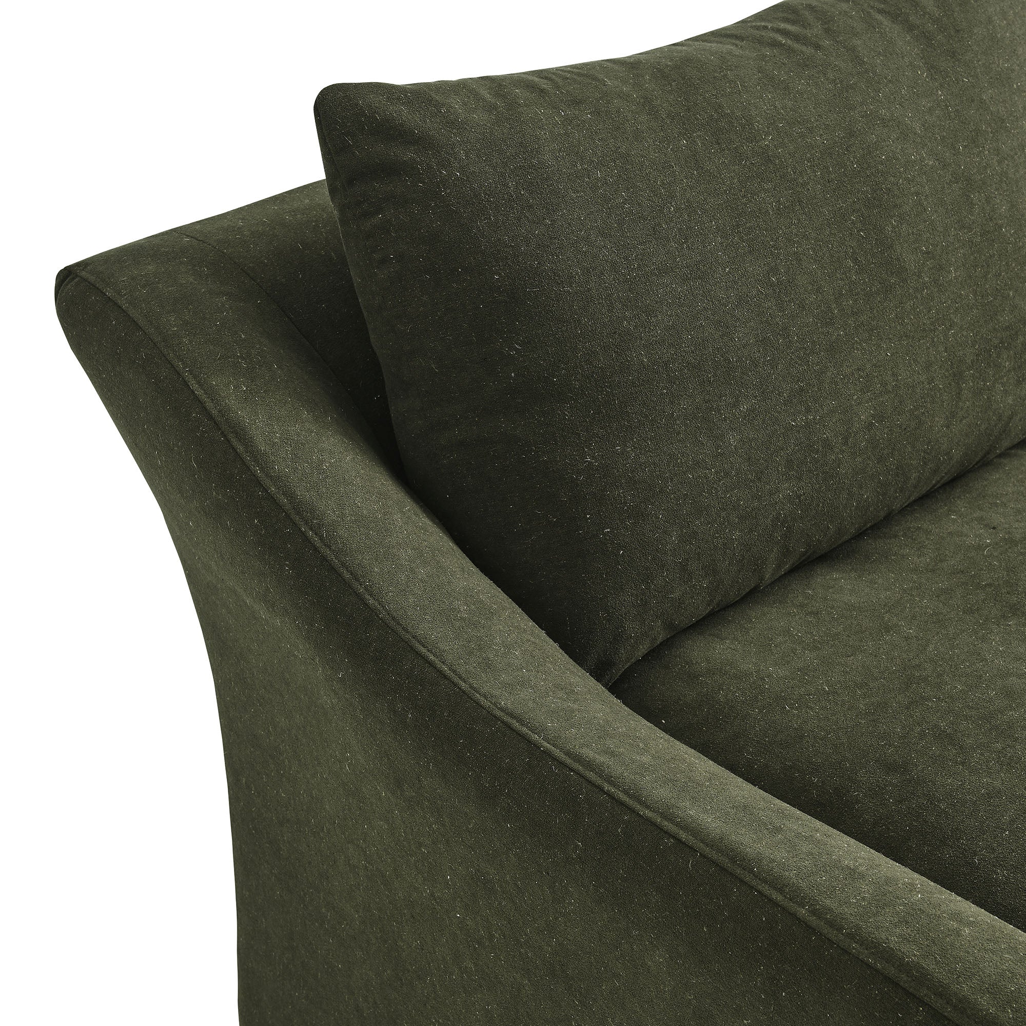 Somerset 70" Linen Blend Slipcovered Loveseat - Sage