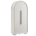 Bellamy Tall Arched Storage Cabinet - Ash