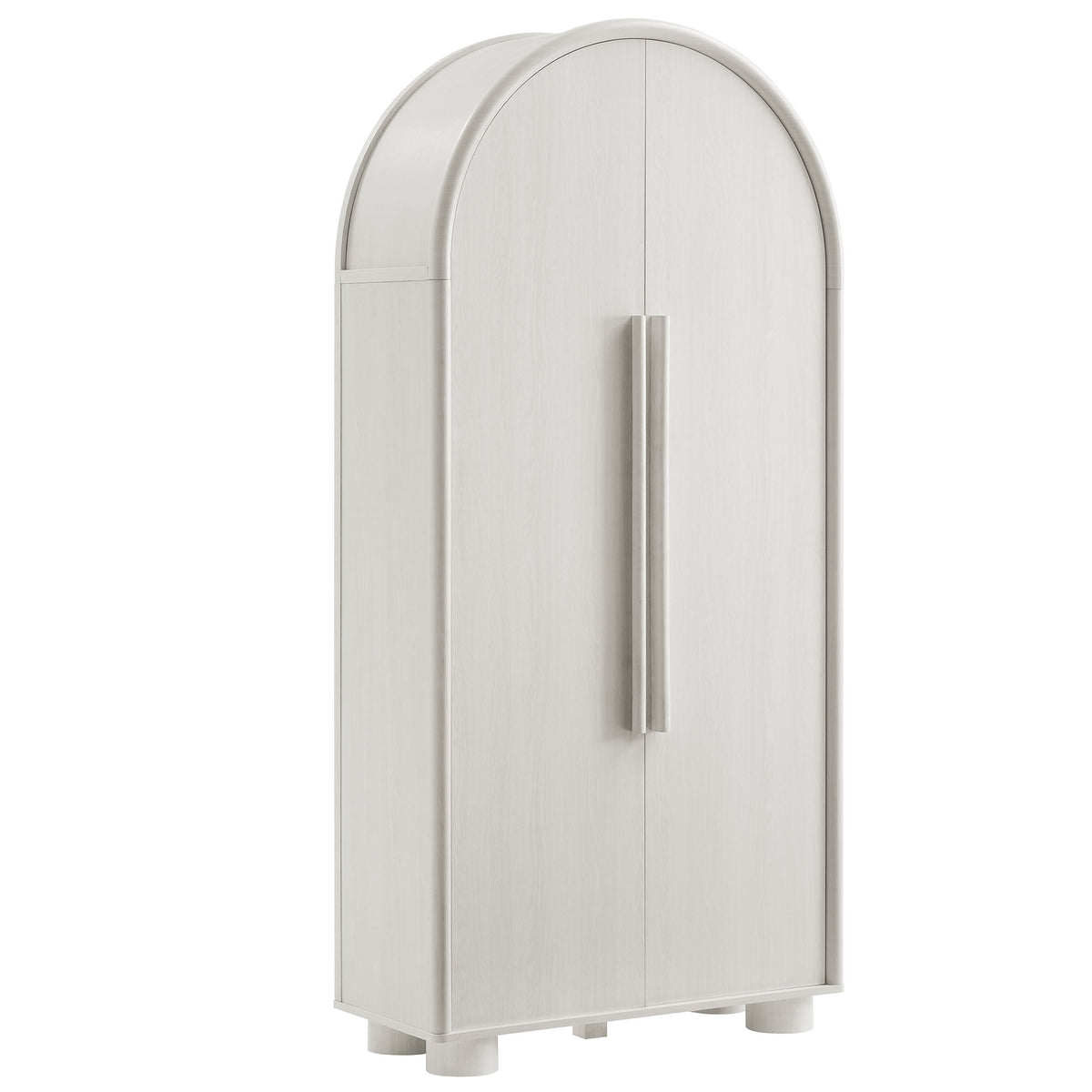 Bellamy Tall Arched Storage Cabinet - Ash