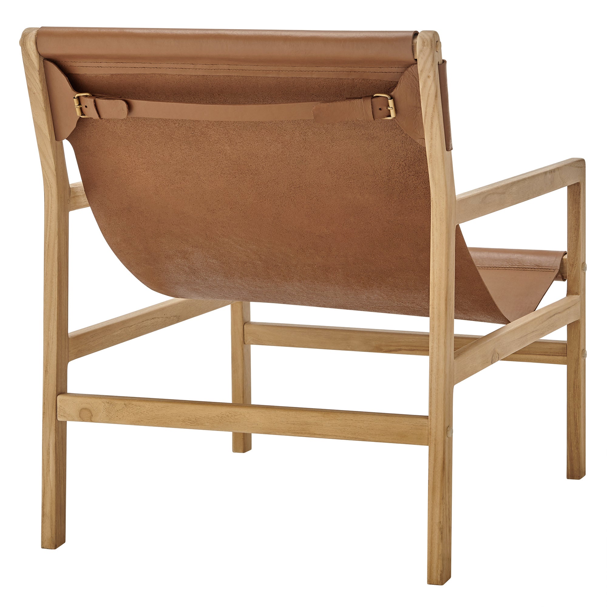 Sonora Leather Sling Chair - Chestnut Tan