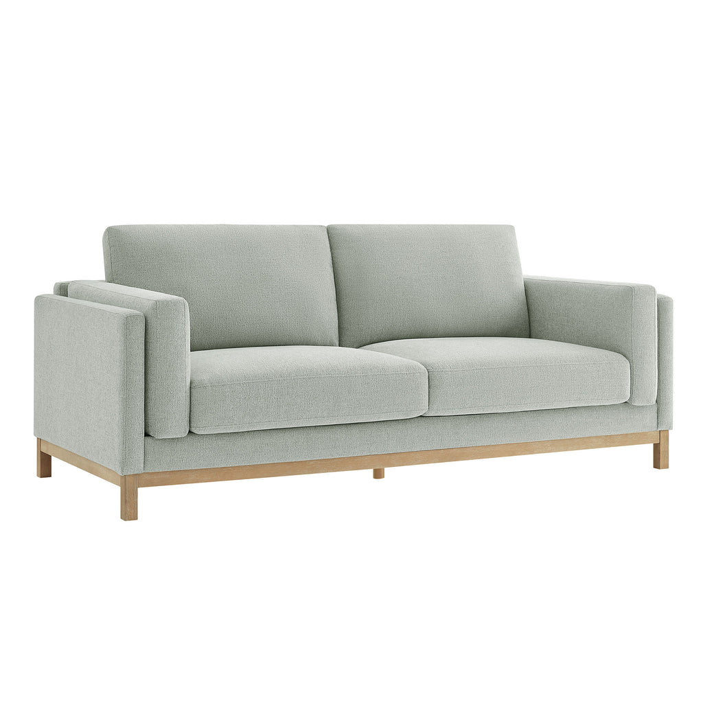 Roscoe 81 inch Fabric Sofa - Mist