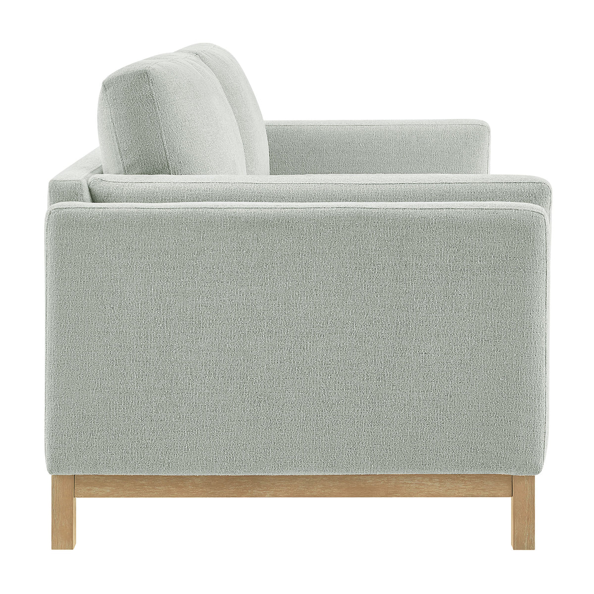 Roscoe 81 inch Fabric Sofa - Mist