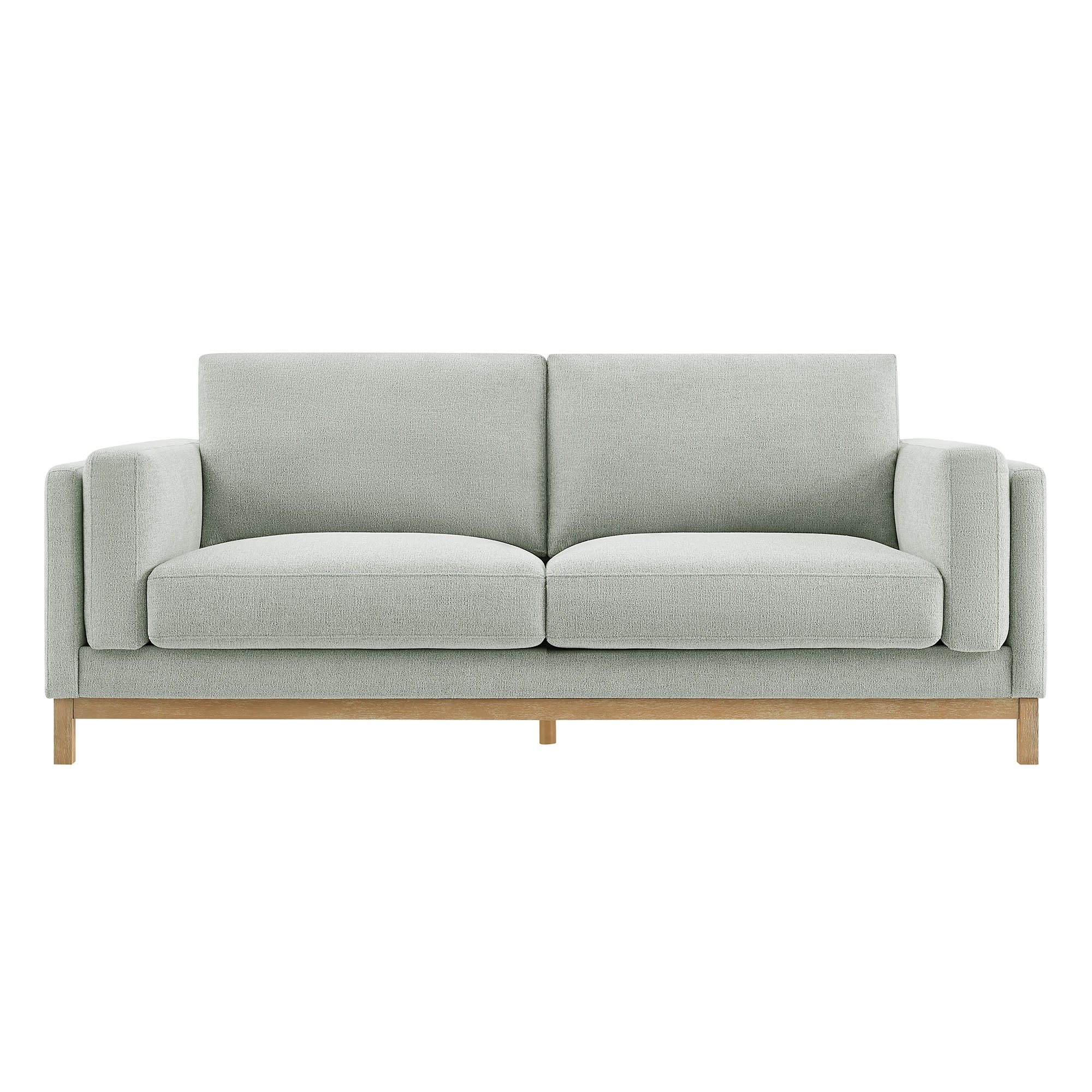 Roscoe 81 inch Fabric Sofa - Mist