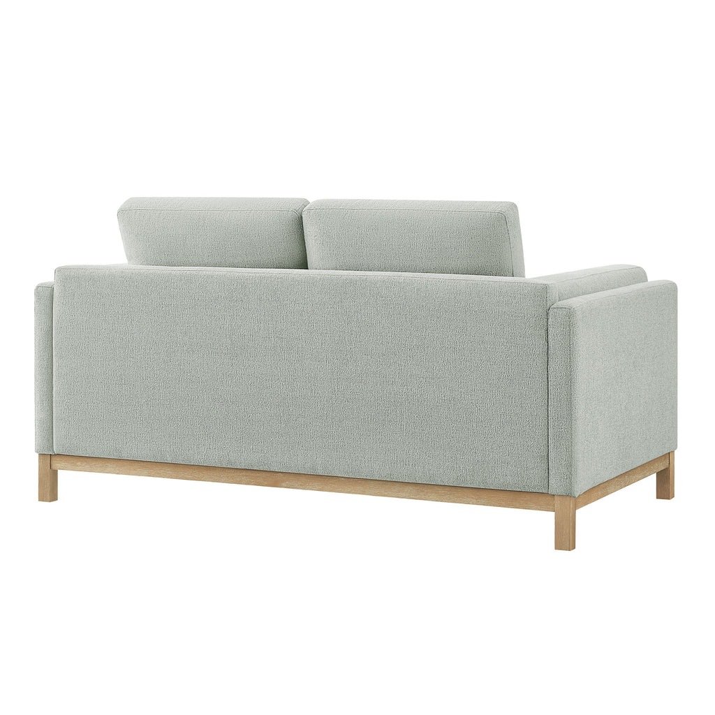 Roscoe 63 inch Fabric Loveseat - Mist