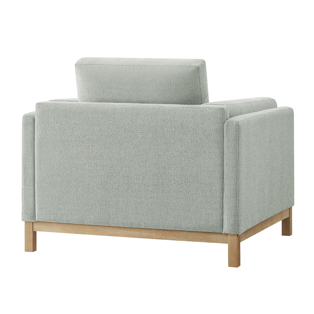 Roscoe Fabric Armchair - Mist