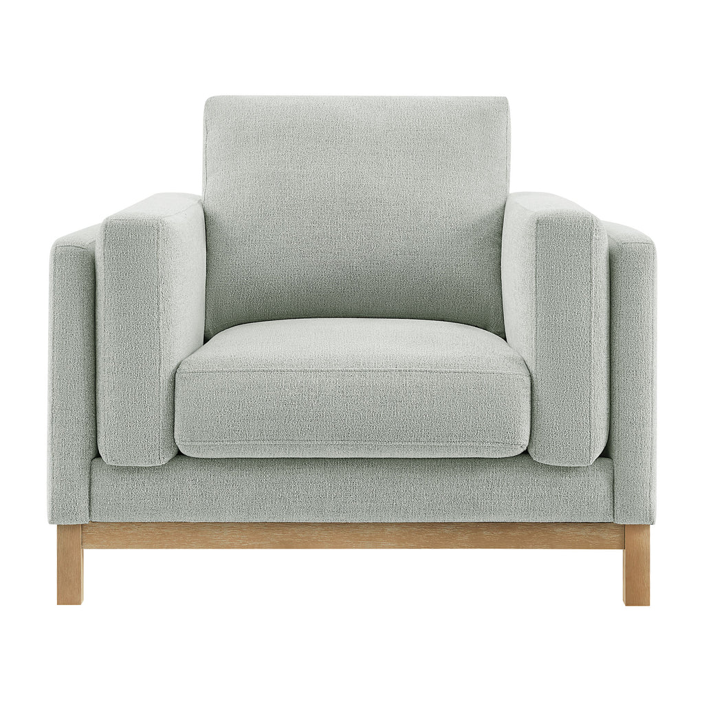 Roscoe Fabric Armchair - Mist