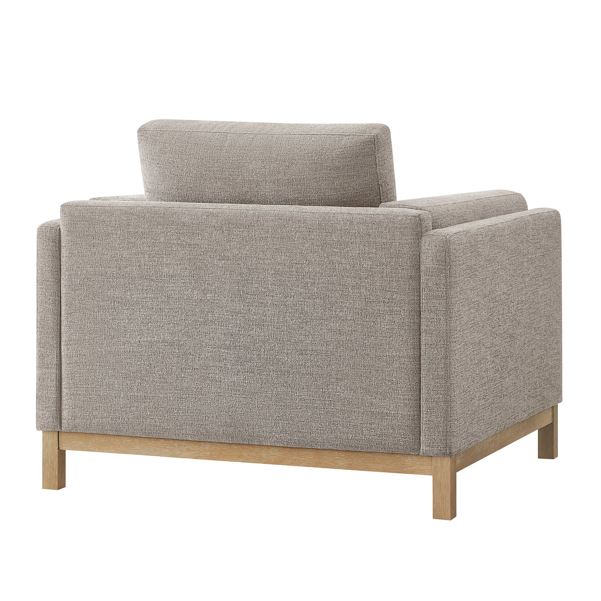 Roscoe Fabric Armchair - Pewter