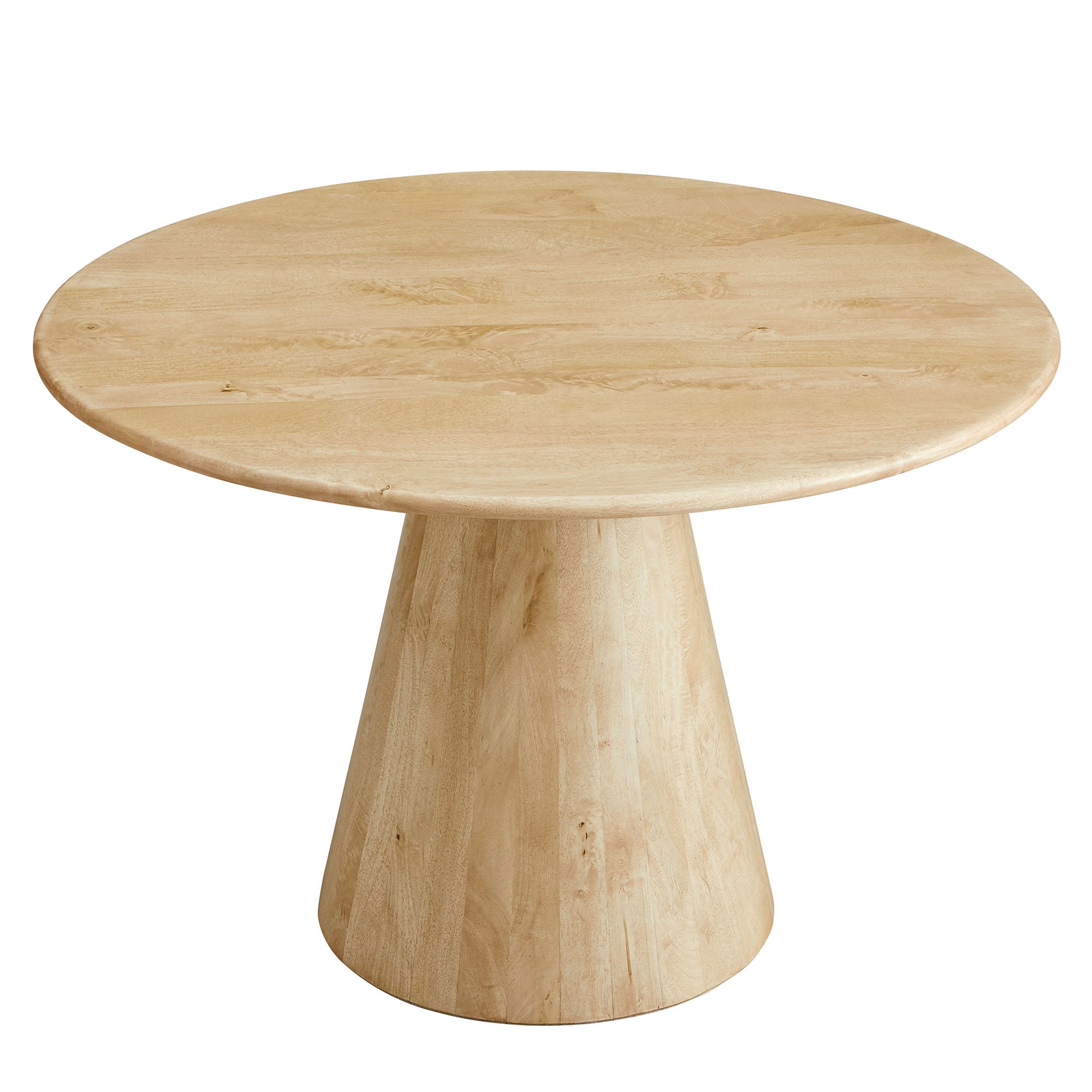 Sabelle 47" Round Wood Dining Table - Natural
