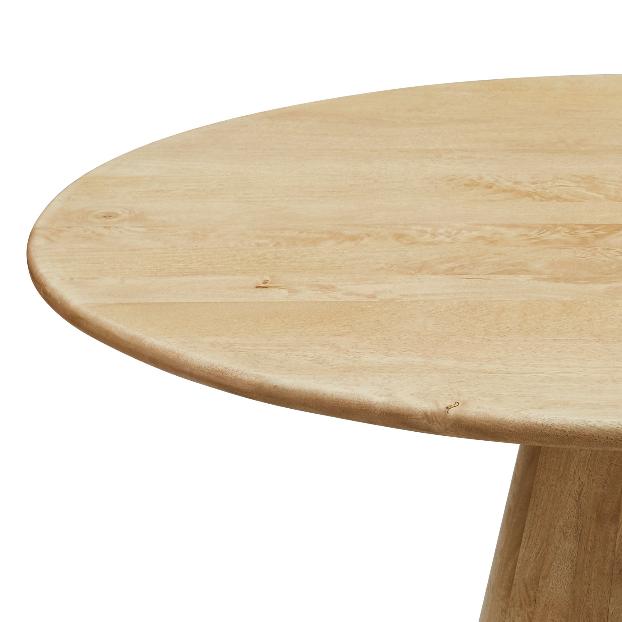 Sabelle 47" Round Wood Dining Table - Natural